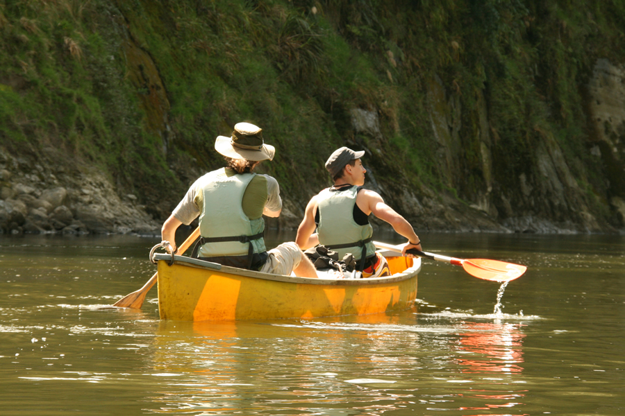 Whangnui River Canoe
